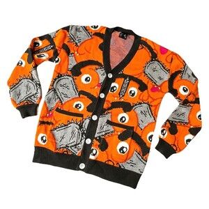 Chainsaw Man Pochita Cardigan Designer Sweater Plvntfvce x Steady Hands XL /XXL